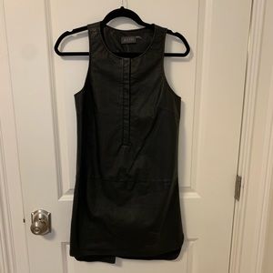 ASTR Faux leather dress